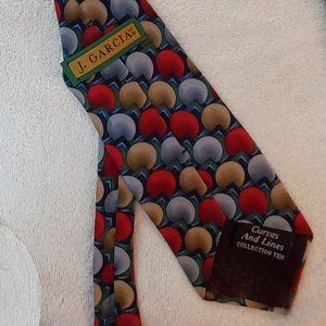 Jerry Garcia Tie Collection Ten Called Curves and Lines